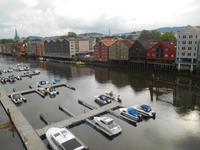 Trondheim (Speicherhäuser am Nidelva-Fluss)