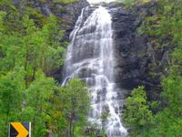 Wasserfall im Nordland