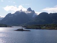 auf Hurtigrutenfahrt