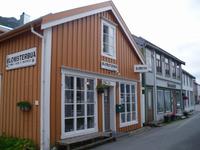 Pittoreske Sjögata in Mosjön