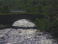 alte Brücke in Dovre Gubben