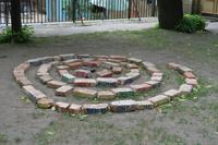 Vor der deutschen Kirche