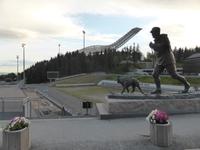 Oslo - Holmenkollenschanze und Olav V