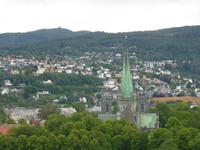 Trondheim - Blick auf Nidarosdom