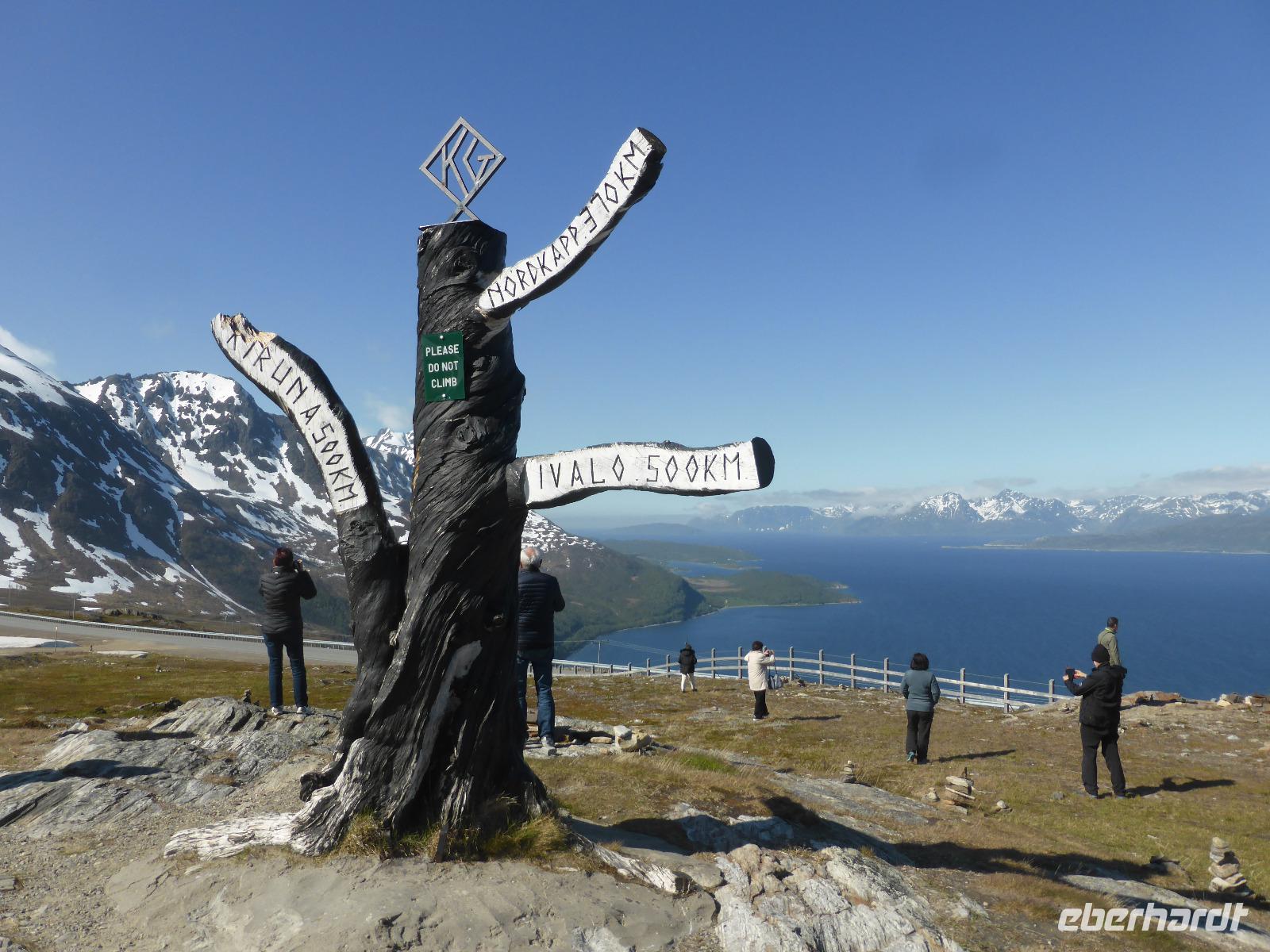 Gildetun - Aussicht auf die Lyngenalpen
