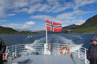 Rafsundbrücke im Hintergrund