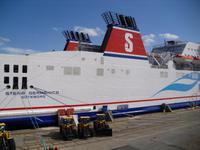 unser Fährschiff nach Göteborg