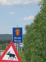 Einfahrt in Norwegen