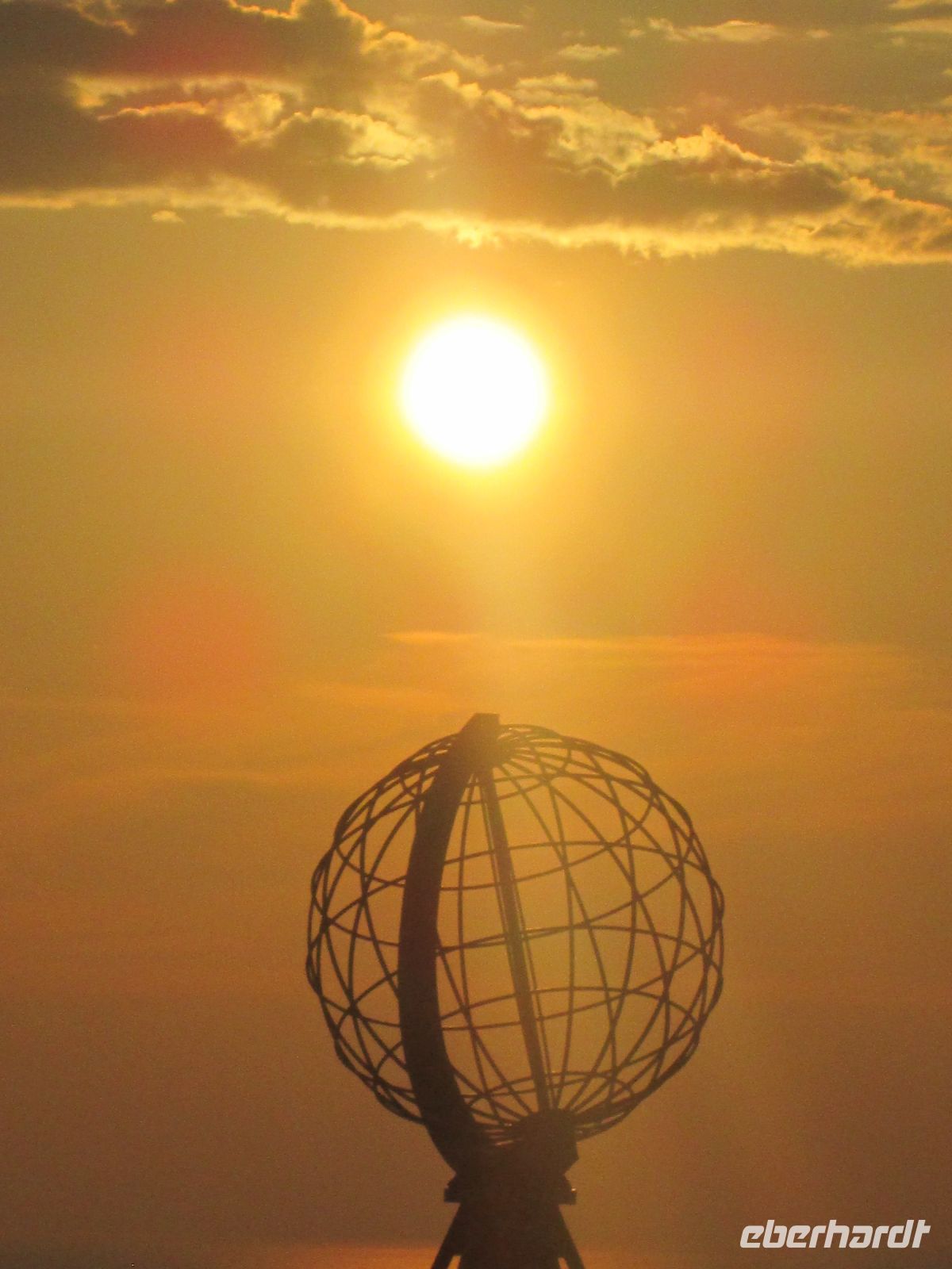 Mitternachtssonne am Nordkap