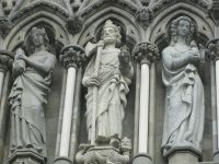 Olav Haraldsson/OlavI./Olav der Heilige (Mitte)