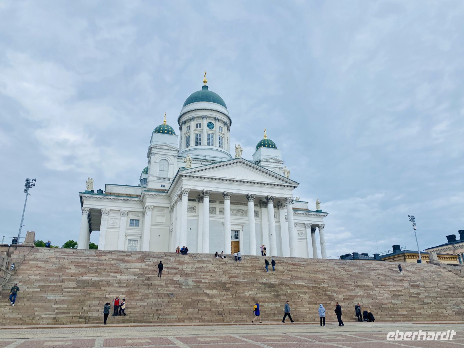 Tag 4 - Senatsplatz mit Dom in Helsinki 