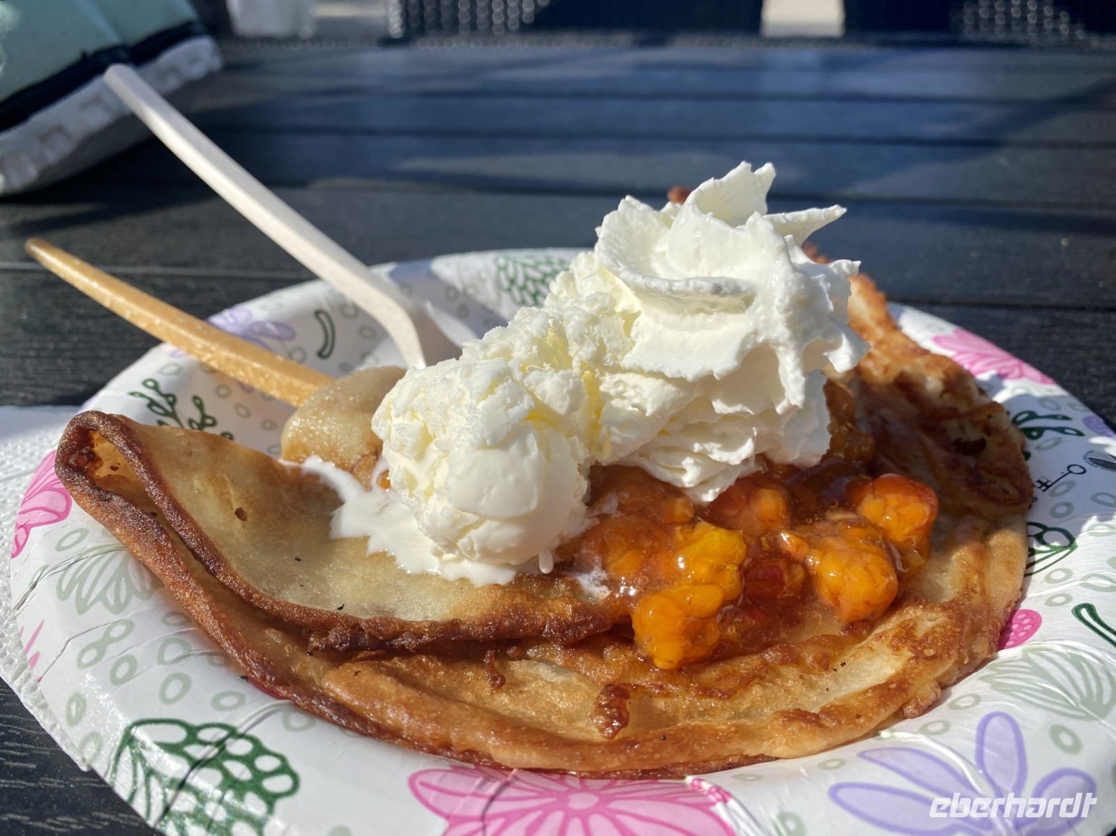Tag 6 - Pfannkuchen mit Moltebeeren 