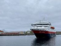 Tag 9 - Wir begrüßen die MS Kong Harald in Svolvær 