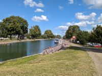 Schleusensystem des Götakanals bei der Ortschaft Berg