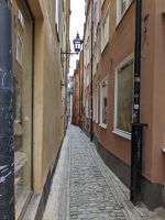 engste Gasse der Stockholmer Altstadt