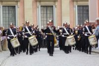 Wachwechsel in Stockholms Schlosshof  (© Foto: B.Stroech)