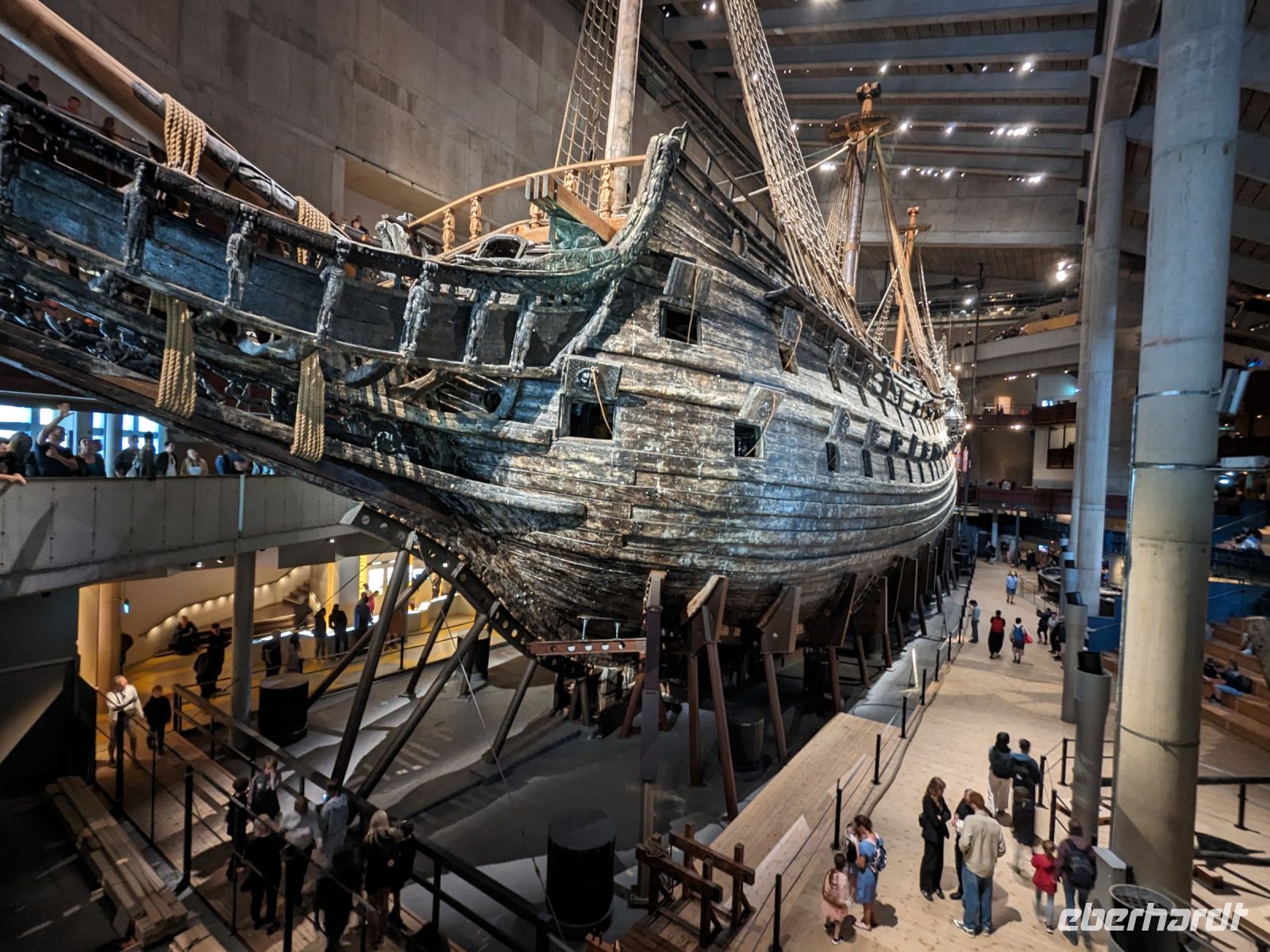 im einzigartigen Stockholmer Vasa-Museum