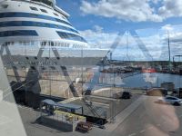 kurz vor der Überfahrt nach Helsinki mit der 