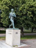 einer der bekanntesten finnischen Sportler: Paavo Nurmi
