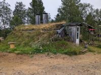Lappengamme in der finnischen Tundra kurz vor der norwegischen Grenze