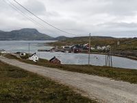 auf dem Weg zum Nordkap am Porsangerfjord