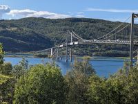 Tjeldsundbrücke kurz vor Harstad