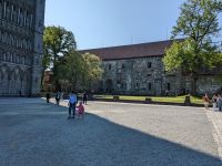 Blick zum alten Bischofspalast