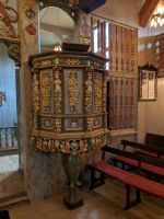 Kanzel in der Stabkirche