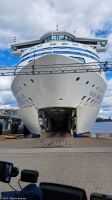 Einschiffung auf Fähre Silja Serenade von Stockholm nach Helsinki