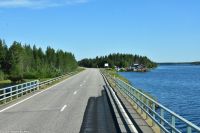 E75 - Verkehr in Finnisch Lappland
