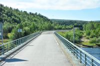 Grenze Finnland - Norwegen - Zeitzonengrenze