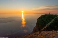 Mitternachtssonne (Midnatsol) am Nordkapp - Polartag