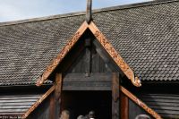 Insel Vestvågøya - Lofotr Wikinger Museum - Wikinger Langhaus