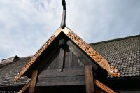 Insel Vestvågøya - Lofotr Wikinger Museum - Wikinger Langhaus