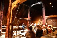 Insel Vestvågøya - Lofotr Wikinger Museum - Wikinger Langhaus