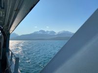  ...auf dem Lyngenfjord