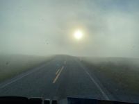 Abendnebel auf Magerøya