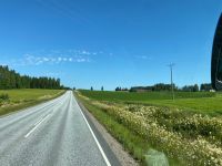 Landschaft mit Landwirtschaft