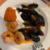 Teil des skandivadischen Buffets an Bord