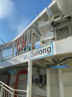 an Bord der Lyngenfähre