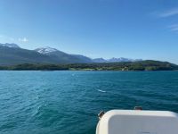 Lyngenalpen mit Gletschern