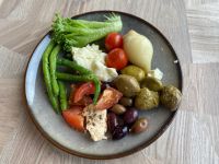 abends gibt es wieder Feines...