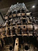 Das 19,3 Meter hohe Heckkastell