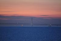 Querung der größten Hängebrücke Europas - Der Brücke über den Großen Belt