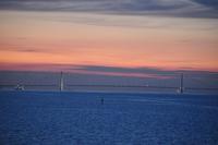 Querung der größten Hängebrücke Europas - Der Brücke über den Großen Belt