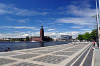 Riddarholmen - Stockholm (Blick auf das Stadshuset)