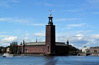 Riddarholmen - Stockholm (Blick auf das Stadshuset)