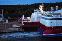 Viking Line in Mariehamn, Ålandinseln