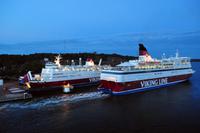 Viking Line in Mariehamn, Ålandinseln