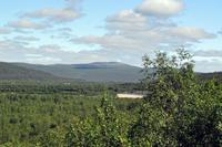 Der Tanaelva (norweg.) bzw. Tenojoki (finnisch) - Grenzfluss zwischen Norwegen und Finnland